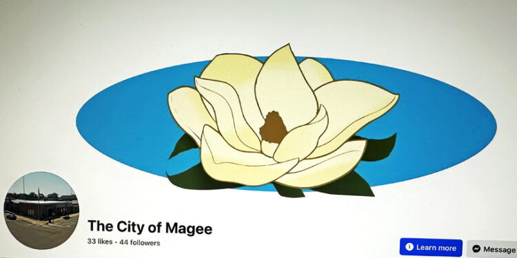 City of Magee has new FaceBook Page