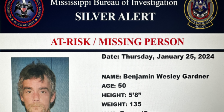 MBI Silver Alert—Benjamin Wesley Garner—Canceled!