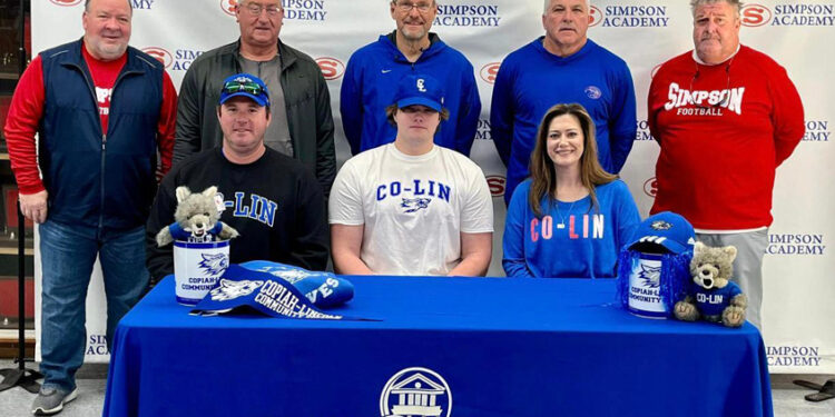 SCA Senior Devan Drennan Signs with Co-Lin Football