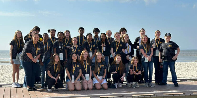 SCS Beta Club Members Compete in State Convention