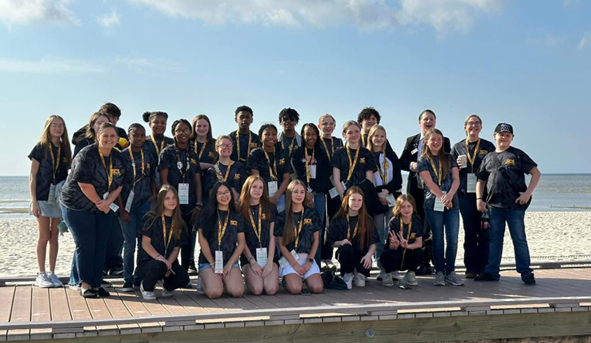 SCS Beta Club Members Compete in State Convention