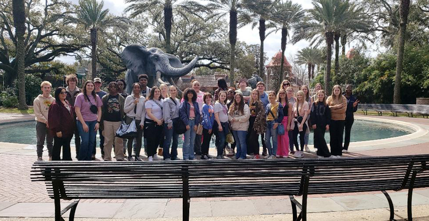 SCTC Students Visit New Orleans Audubon Zoo & Aquarium