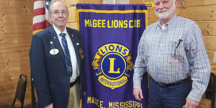 Magee Lions Club Awarded Club of Excellence