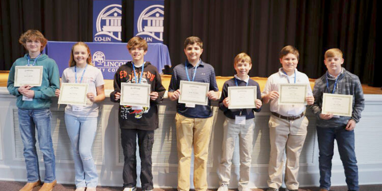 Junior High Math Winner @ Co-Lin Competition