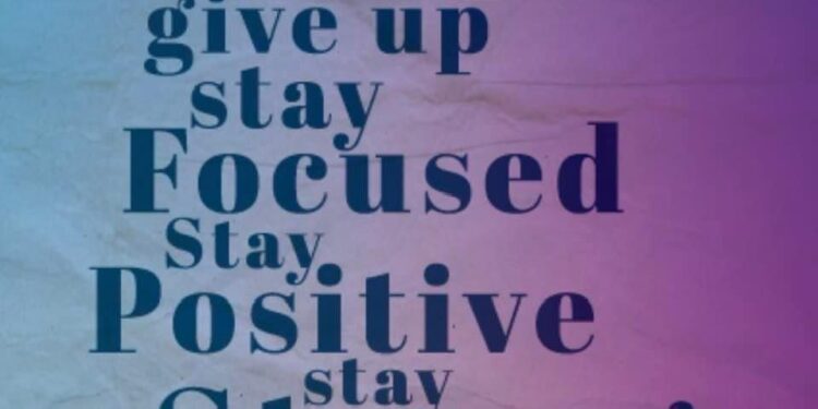 Giving up is never the answer