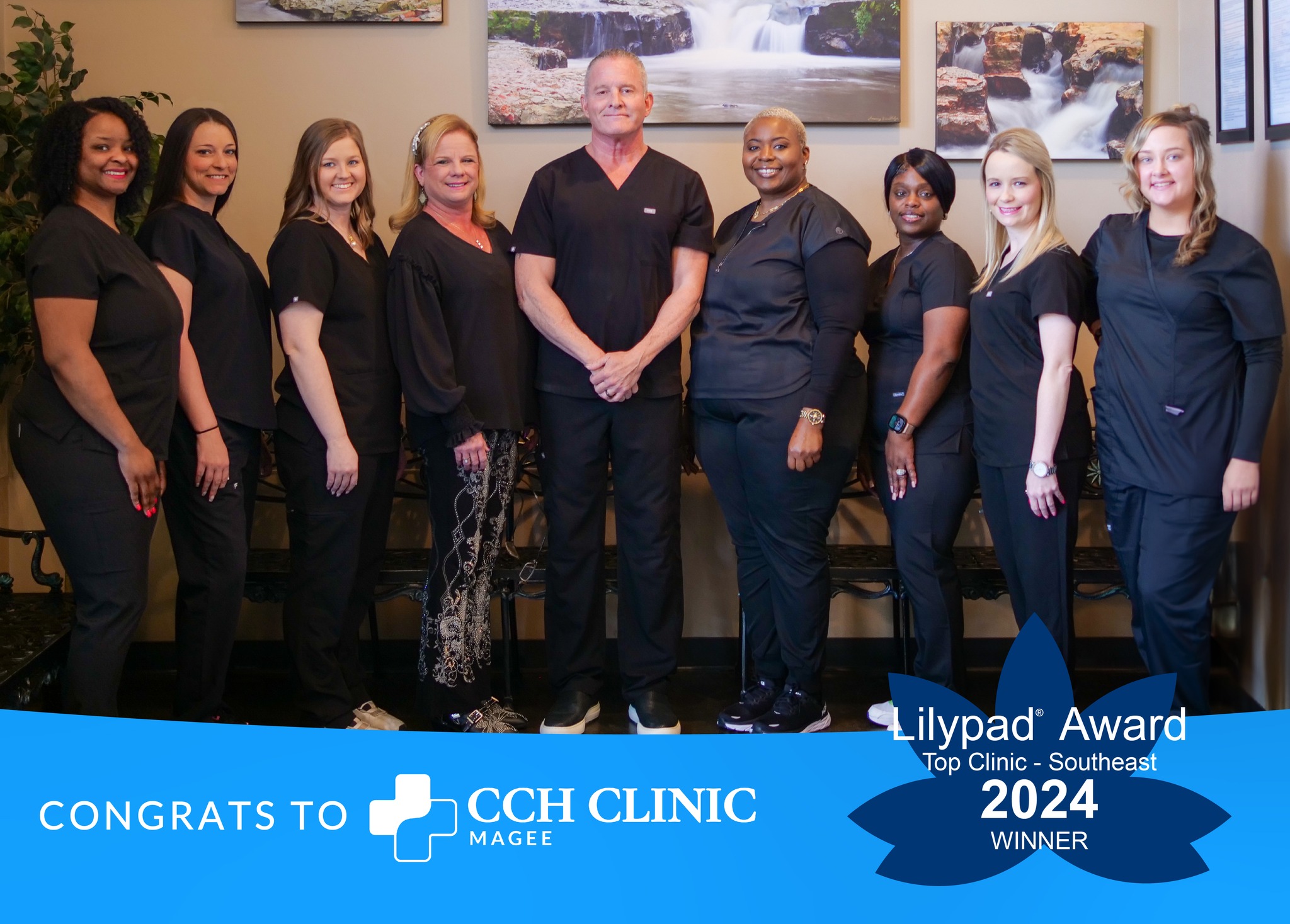 CCH Clinic Magee Receives 2024 Lilypad Award