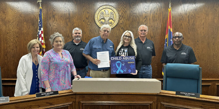 April Declared Child Abuse Awareness Month by City