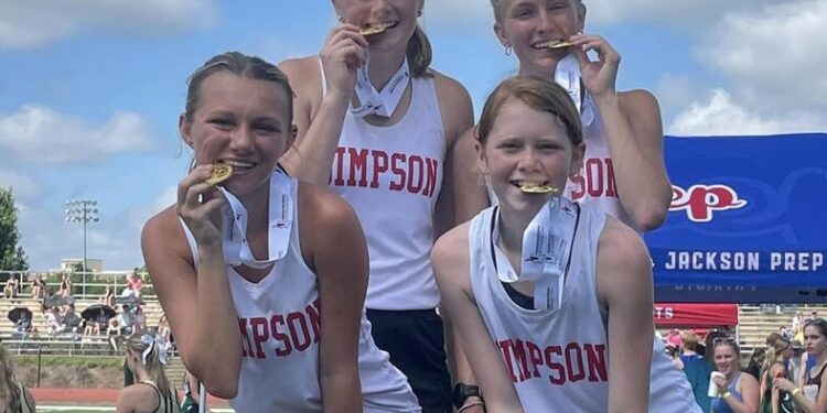 Simpson Shines at MAIS 5A State Track Meet