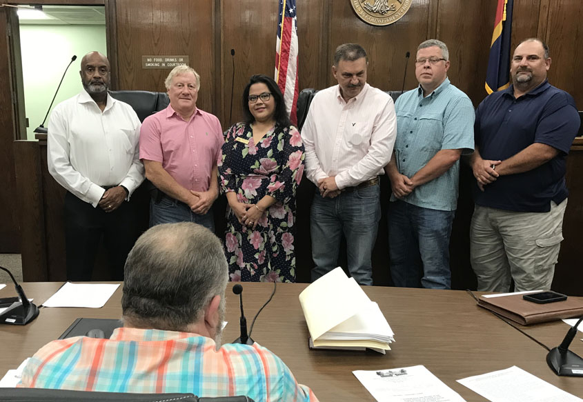 Central MS Regional Library System recognizes Simpson County BOS
