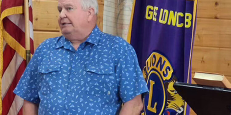 Carnell Rankin Speaks to Magee Lions Club
