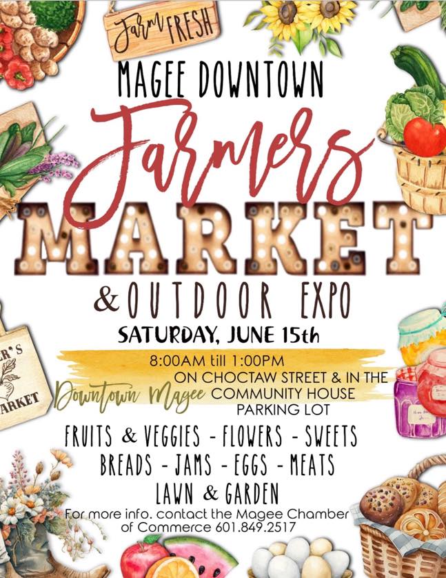 Magee’s Farmers Market & Outdoor Expo June 15th