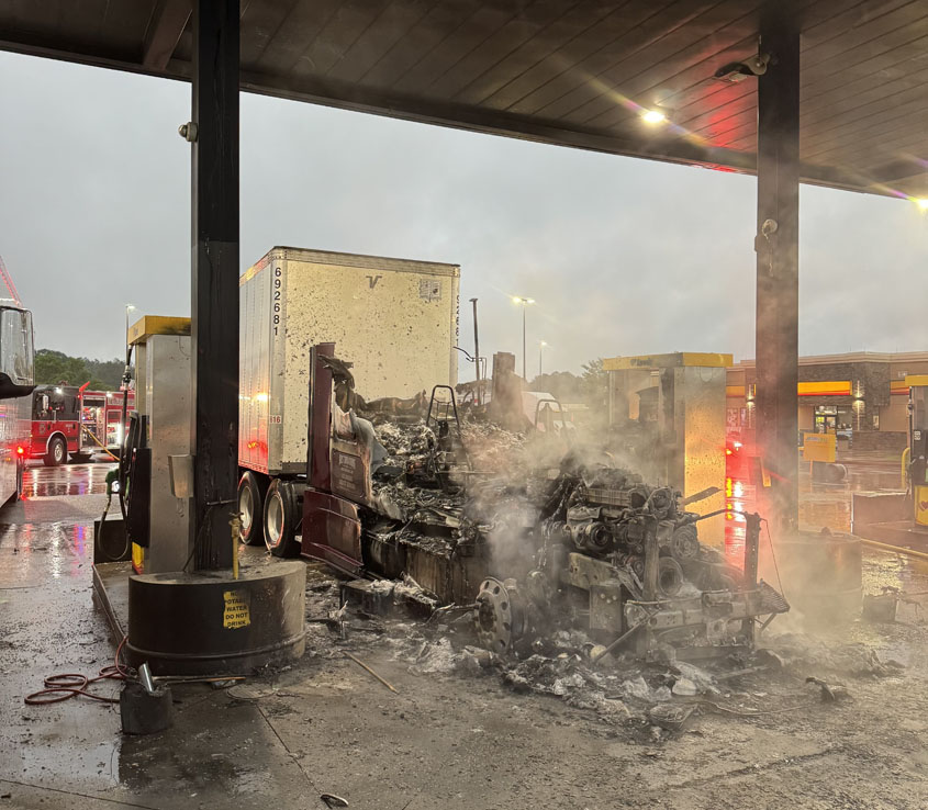 18 Wheeler Fire @ Love’s Truck Stop May 13, 2024