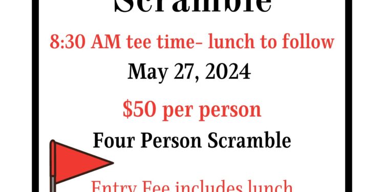 Simpson Country Club Memorial Day Scramble