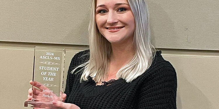 Co-Lin student named ASCLS-MS Student of the Year      