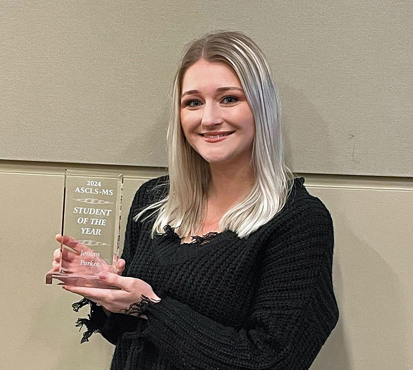 Co-Lin student named ASCLS-MS Student of the Year      