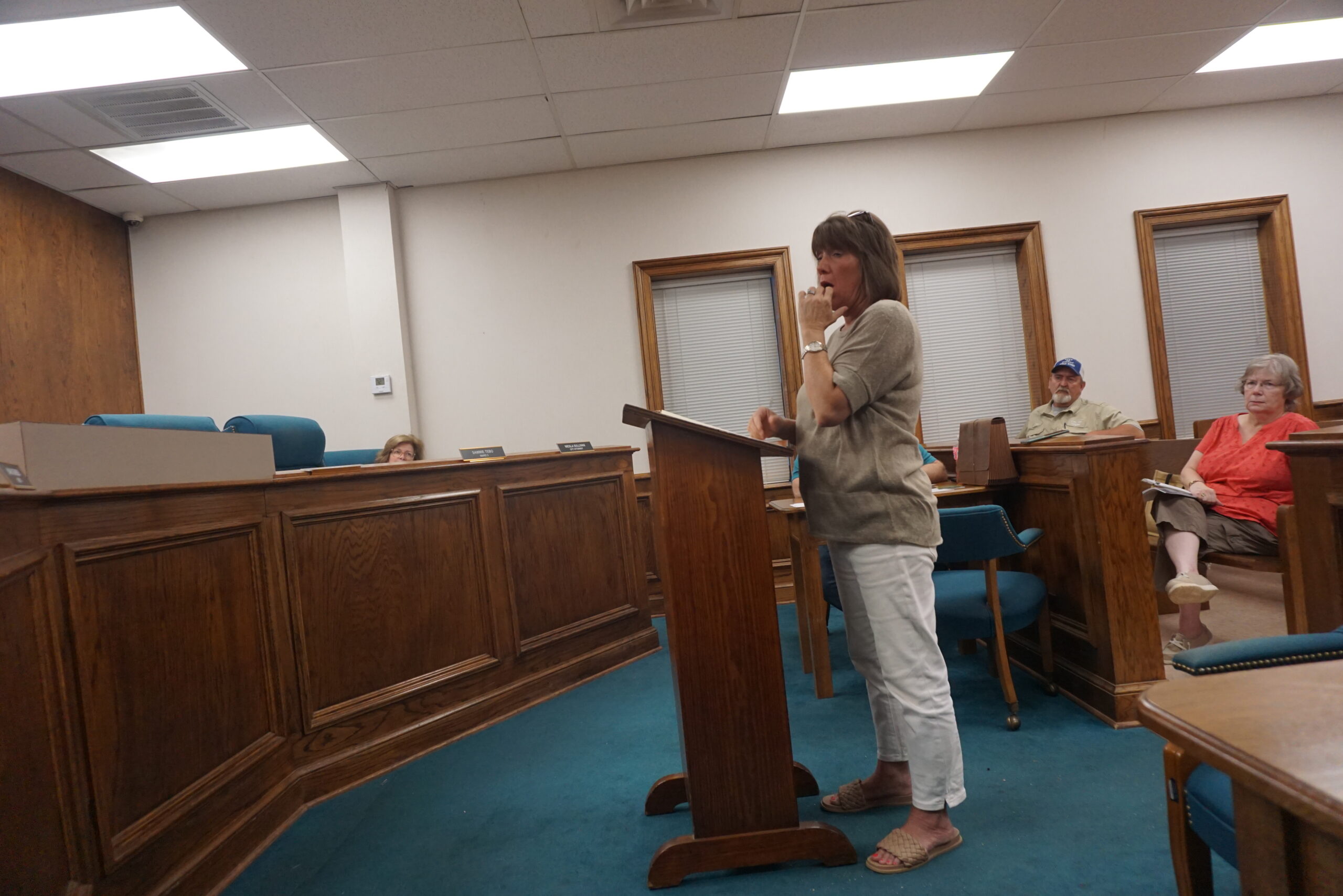 City Cemetery Concerns at the Aldermen Meeting