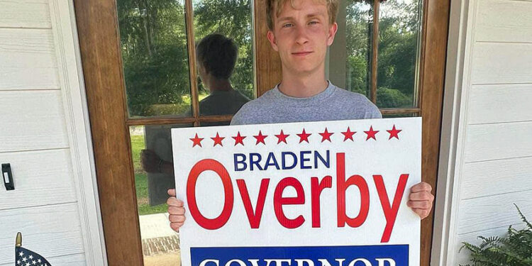 Braden Overby Chosen Governor of Boys State!