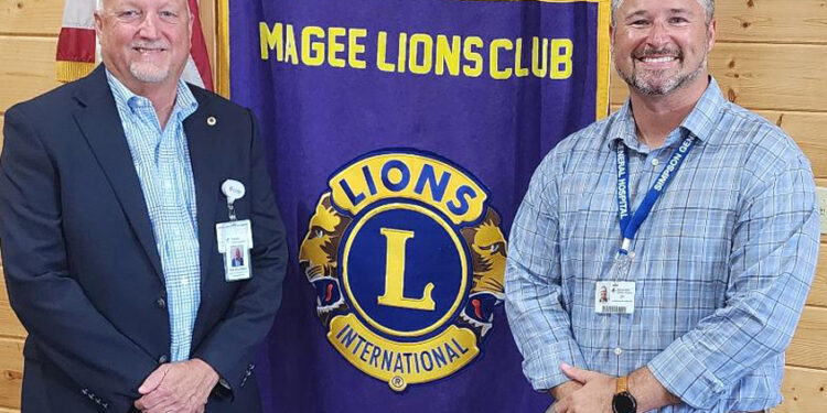 Matthew “Zip” Windham Speaks to Lions Club