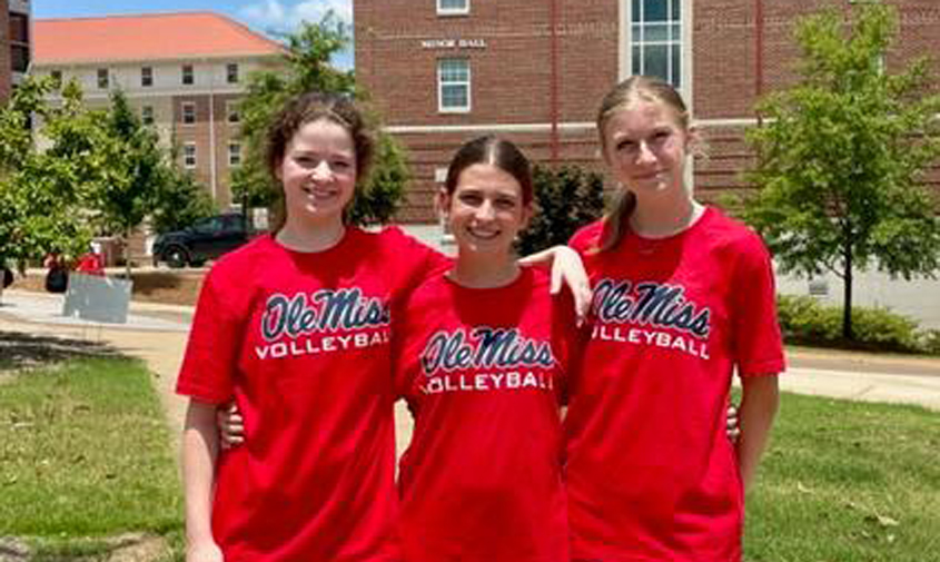 Simpson County Girls Attend Ole Miss Advanced Skills Volleyball Camp