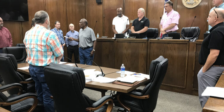 Disagreement Over Road Work @ August 15, 2024, Board of Supervisors Meeting