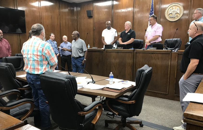 Disagreement Over Road Work @ August 15, 2024, Board of Supervisors Meeting