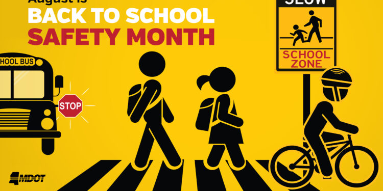 August is Back to School Safety Month