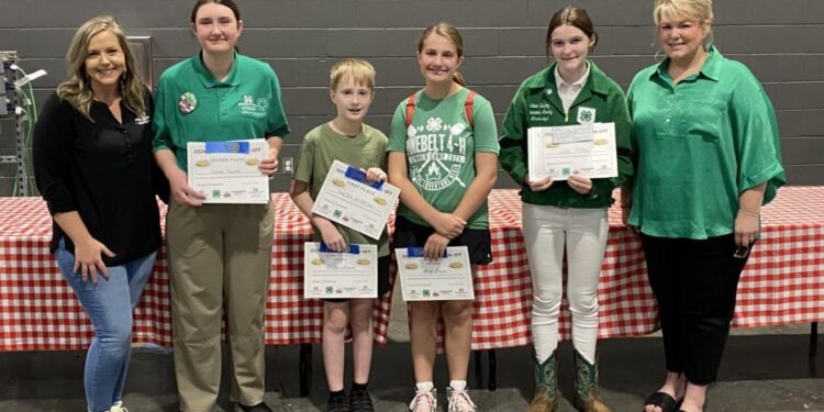 Winners of the 2024 Mississippi State Fair Omelet Cookoff