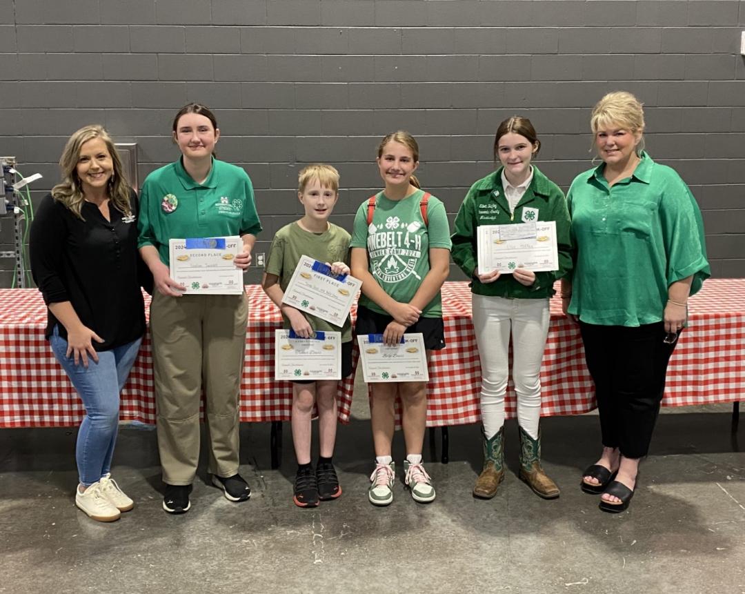 Winners of the 2024 Mississippi State Fair Omelet Cookoff