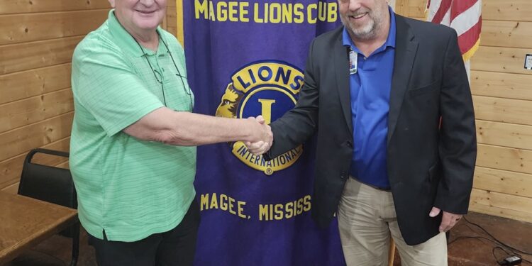 Rob Martin Speaks at Lions Club