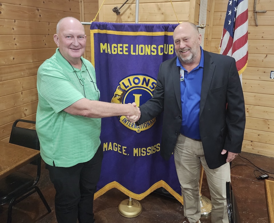 Rob Martin Speaks at Lions Club