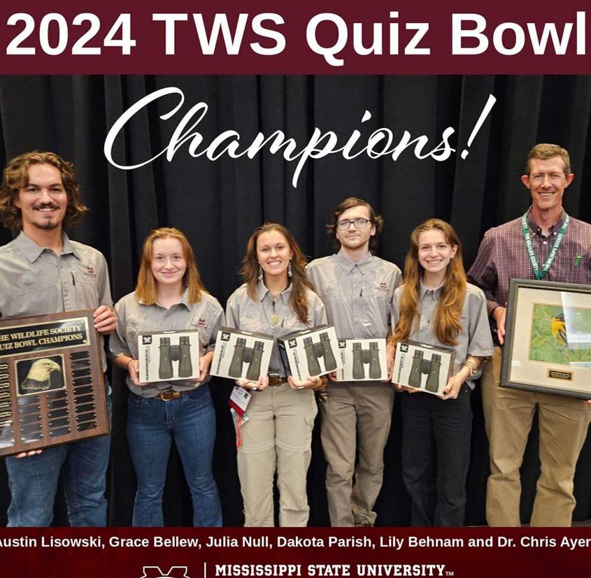 2024 TWS Quiz Bowl! MSU Places 1st–Dakota Parish of Magee Team Member