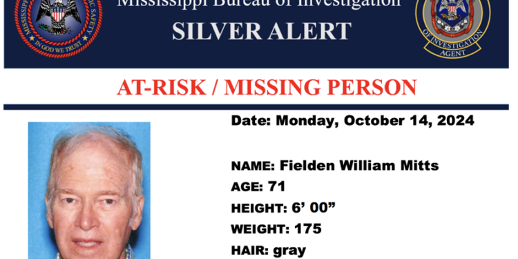 At Risk-Missing Person Fielden William Mitts