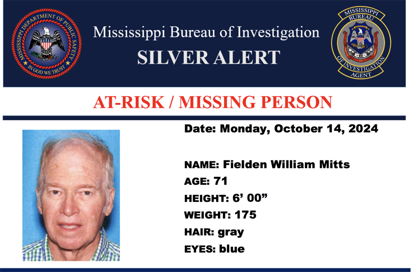 At Risk-Missing Person Fielden William Mitts