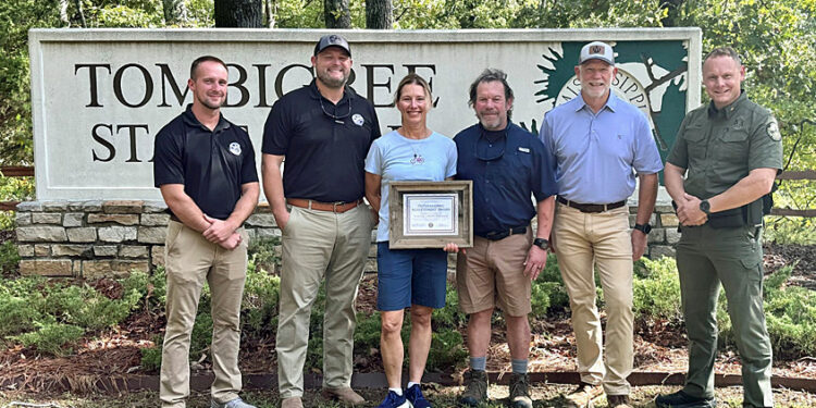 MS Department of Wildlife, Fisheries, and Parks Honors Todd and Candy Wheeler with Outstanding Achievement Award
