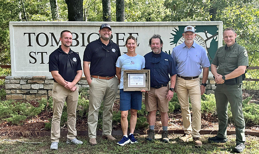 MS Department of Wildlife, Fisheries, and Parks Honors Todd and Candy Wheeler with Outstanding Achievement Award