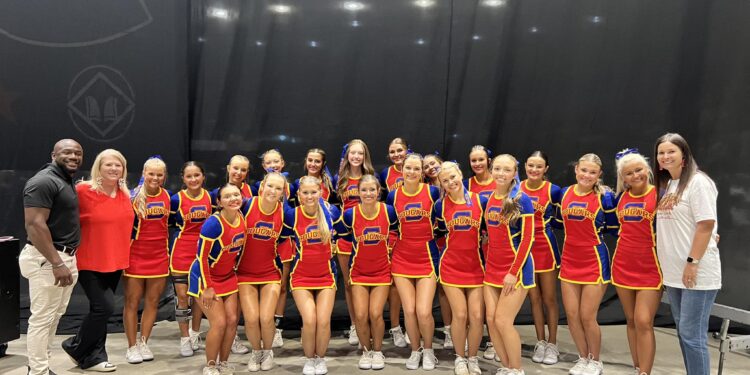 SCA Cheer Places 3rd in MSAIS State Spirit Competition