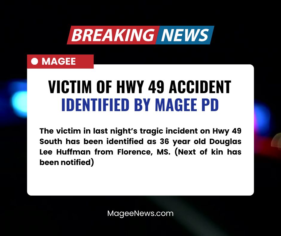 HWY 49 Accident Victim Identified