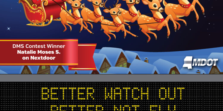 MDOT’s 12 days of Christmas sign contest is back!