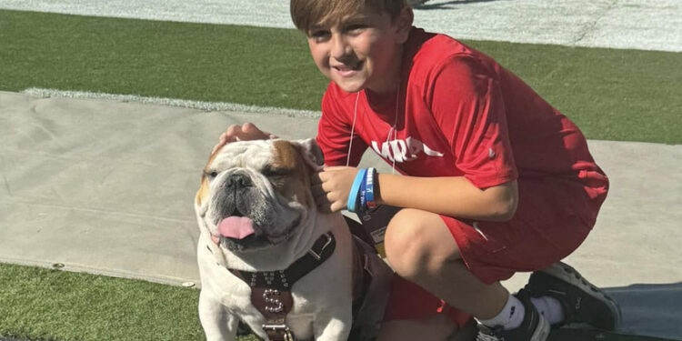 Happy 10th Birthday to my youngest grandchild—Hudson Honea!