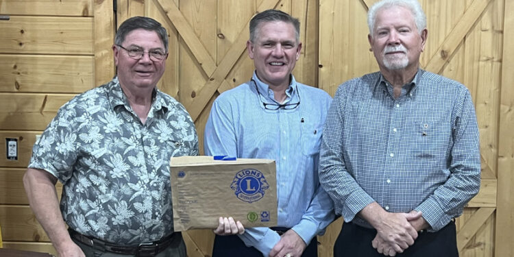 Lions Club Welcomes New Member