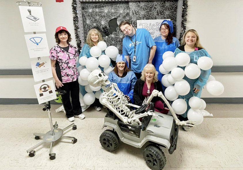 MGH Always ready for Halloween—Pictures and Videos