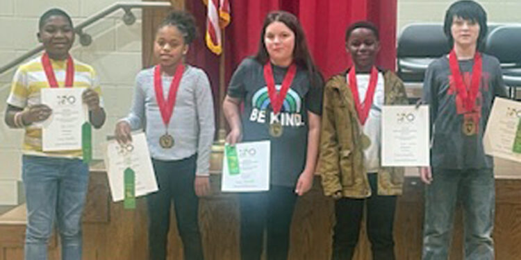 Magee Elementary Spelling Bee Winners