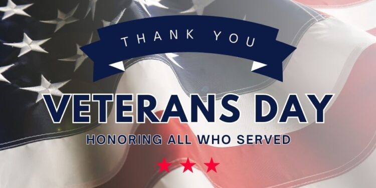 Thank you, Veterans