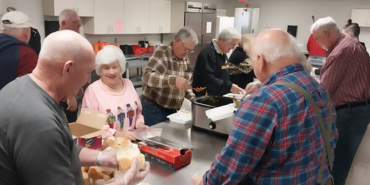Making Merry & Bright with lunch!