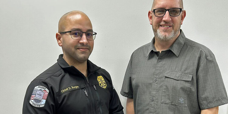 Pastor Jack Robertson new Magee Police Department Chaplain