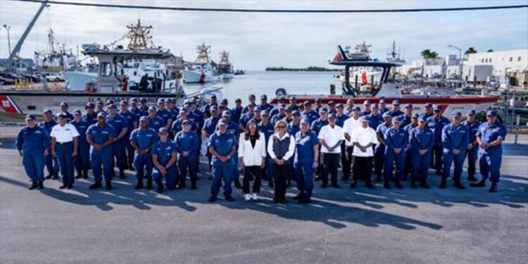 The Senators, Both Homeland Security Appropriators, Recently Visited Key West with USCG Commandant