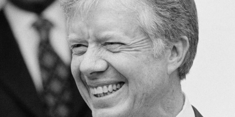 Flags at half-staff honoring former President Jimmy Carter