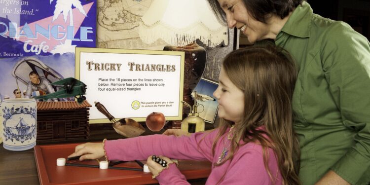Visitors Put Brainpower to the Test at “Mindbender Mansion” Exhibit