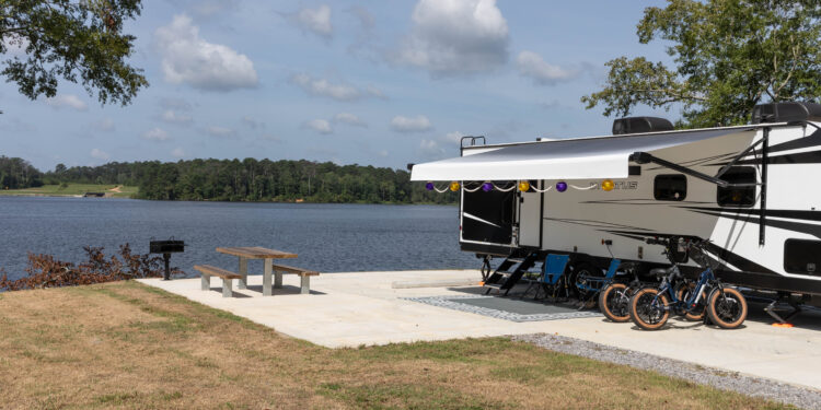 Mississippi State Parks RV campsites are twenty-five dollars a night in January