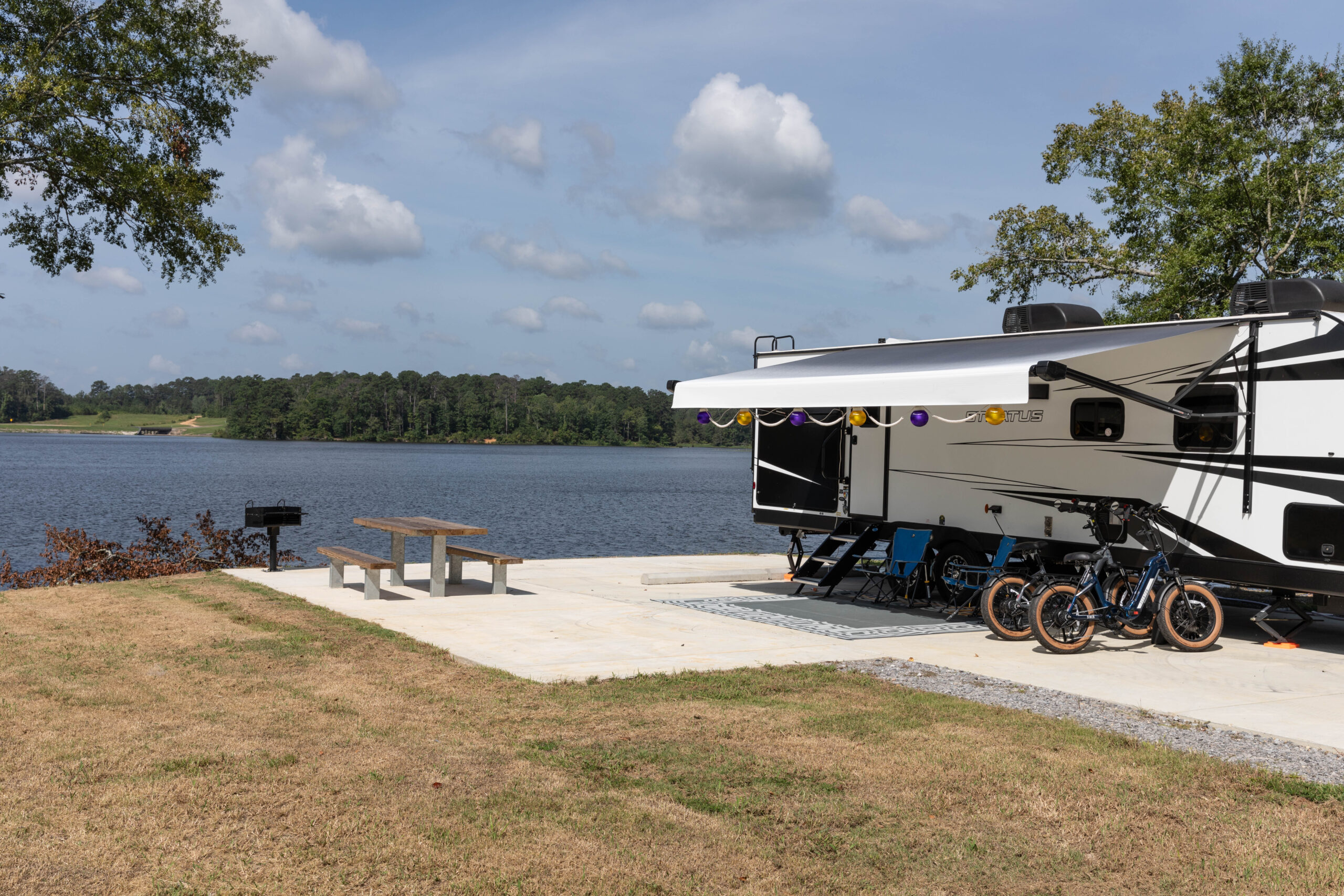 Mississippi State Parks RV campsites are twenty-five dollars a night in January